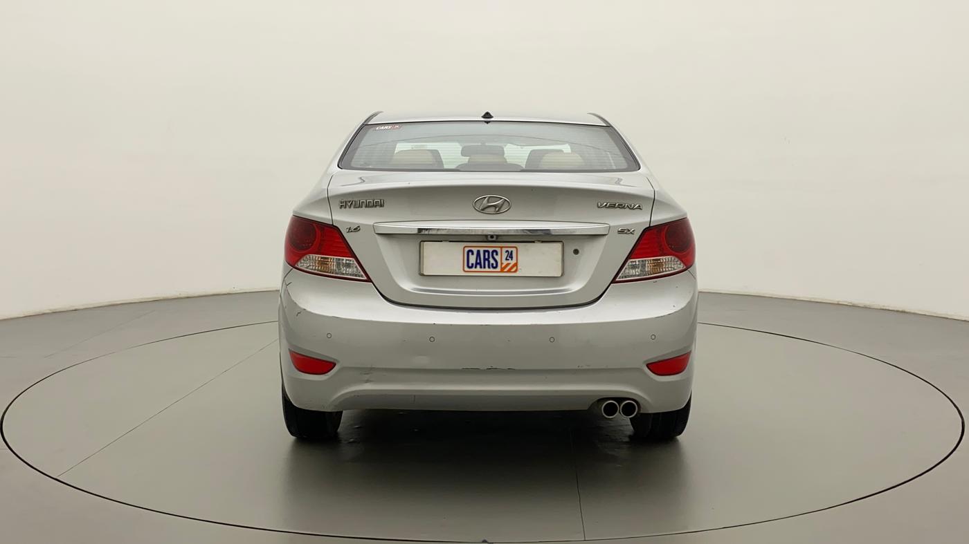 2013 Hyundai Verna FLUIDIC 1.6 VTVT SX, Petrol, Manual, 45,636 km, Back/Rear