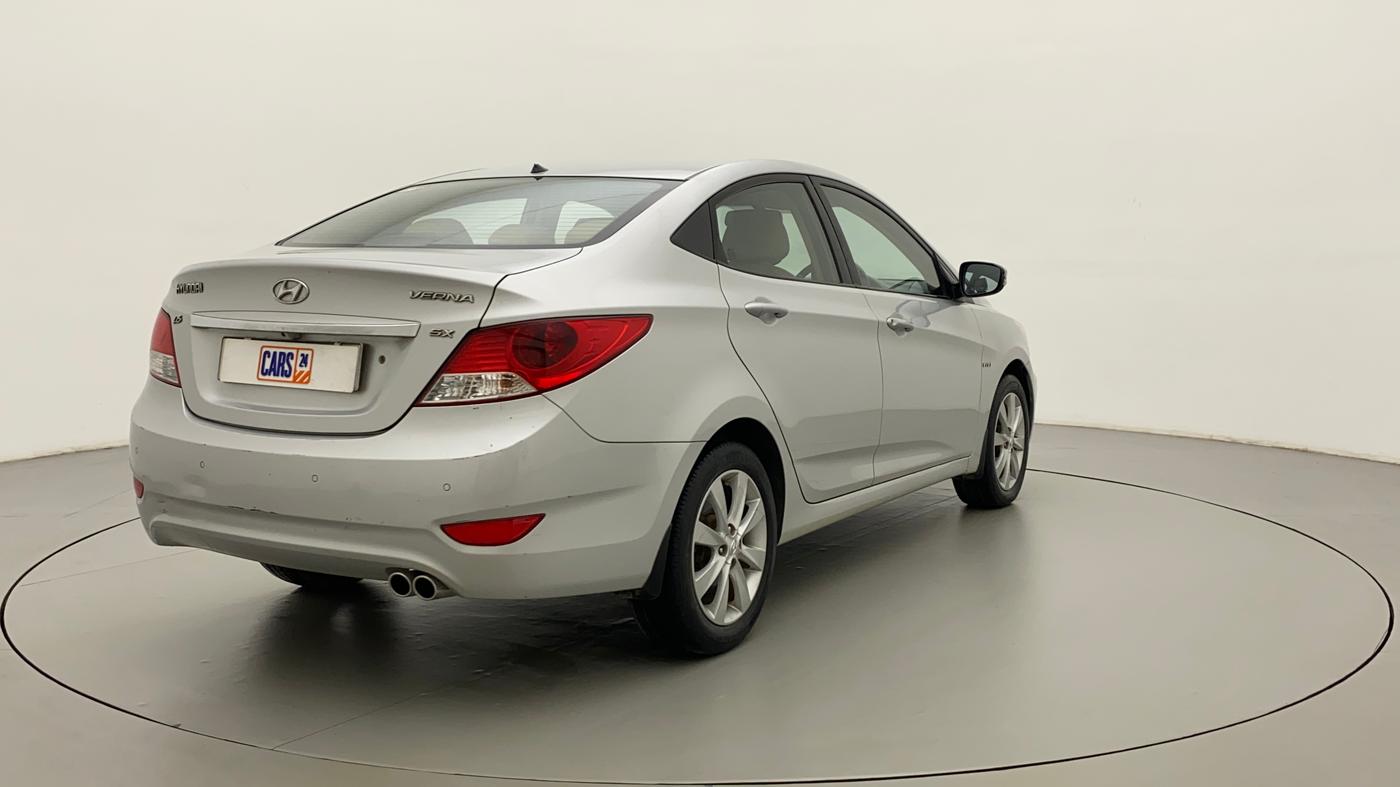 2013 Hyundai Verna FLUIDIC 1.6 VTVT SX, Petrol, Manual, 45,636 km, Right Back Diagonal