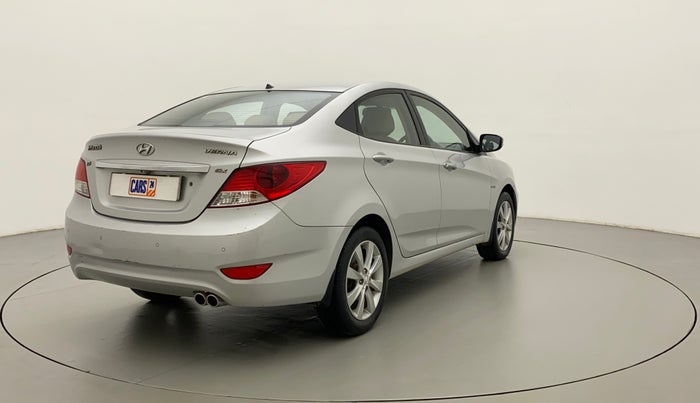 2013 Hyundai Verna FLUIDIC 1.6 VTVT SX, Petrol, Manual, 45,636 km, Right Back Diagonal