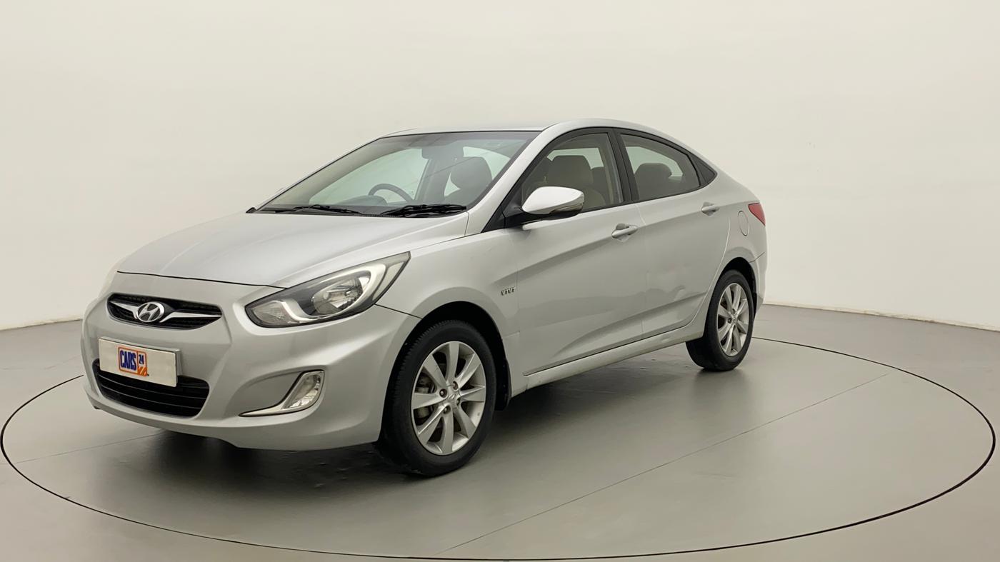 2013 Hyundai Verna FLUIDIC 1.6 VTVT SX, Petrol, Manual, 45,636 km, Left Front Diagonal