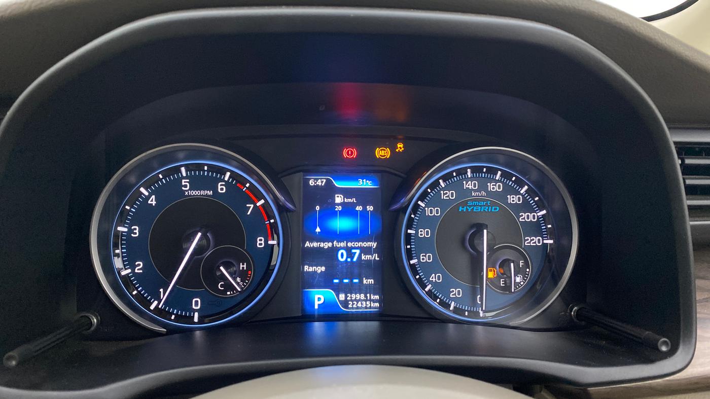 2021 Maruti Ertiga ZXI AT SHVS, Petrol, Automatic, 22,433 km, Odometer Image