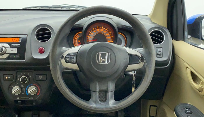 2014 Honda Brio S MT, Petrol, Manual, 54,104 km, Steering Wheel Close Up