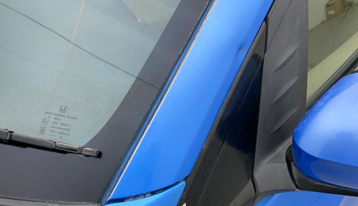2014 Honda Brio S MT, Petrol, Manual, 54,104 km, Left A pillar - Slightly dented