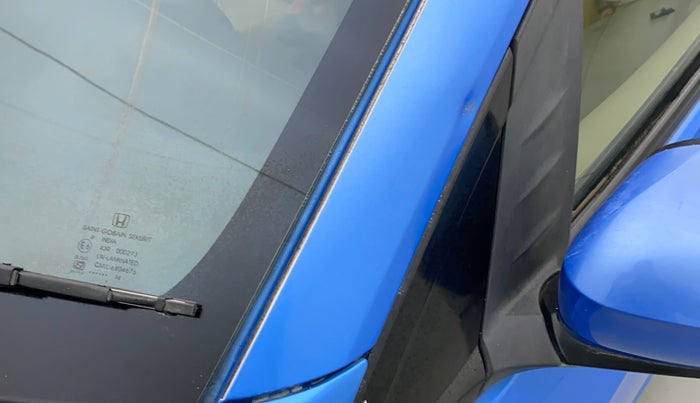 2014 Honda Brio S MT, Petrol, Manual, 54,104 km, Left A pillar - Slight discoloration