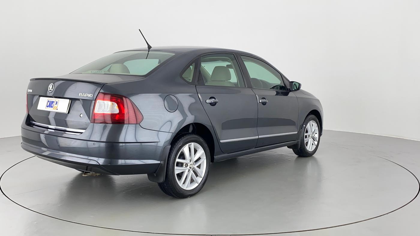 2020 Skoda Rapid STYLE 1.0TSI MT, Petrol, Manual, 16,283 km, Right Back Diagonal