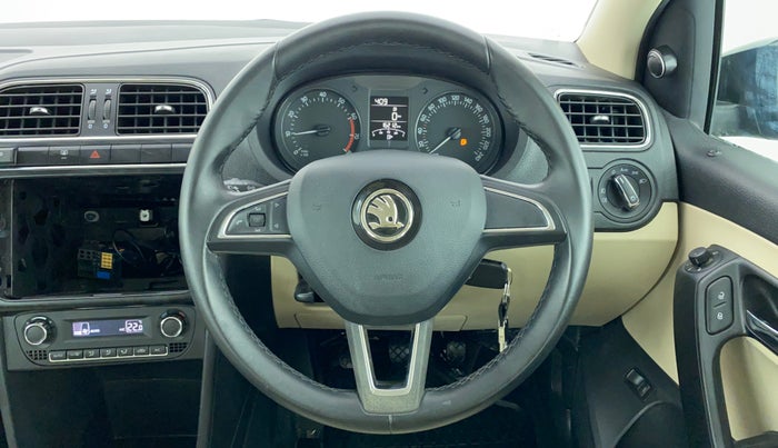 2020 Skoda Rapid STYLE 1.0TSI MT, Petrol, Manual, 16,283 km, Steering Wheel Close Up
