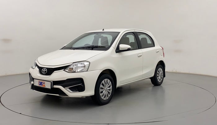 2017 Toyota Etios Liva V, Petrol, Manual, 37,402 km, Left Front Diagonal (45- Degree) View