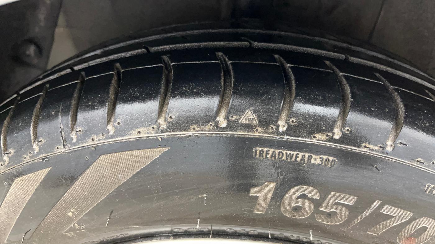 2019 Hyundai Grand i10 MAGNA 1.2 KAPPA VTVT, CNG, Manual, 51,079 km, Right Rear Tyre Tread