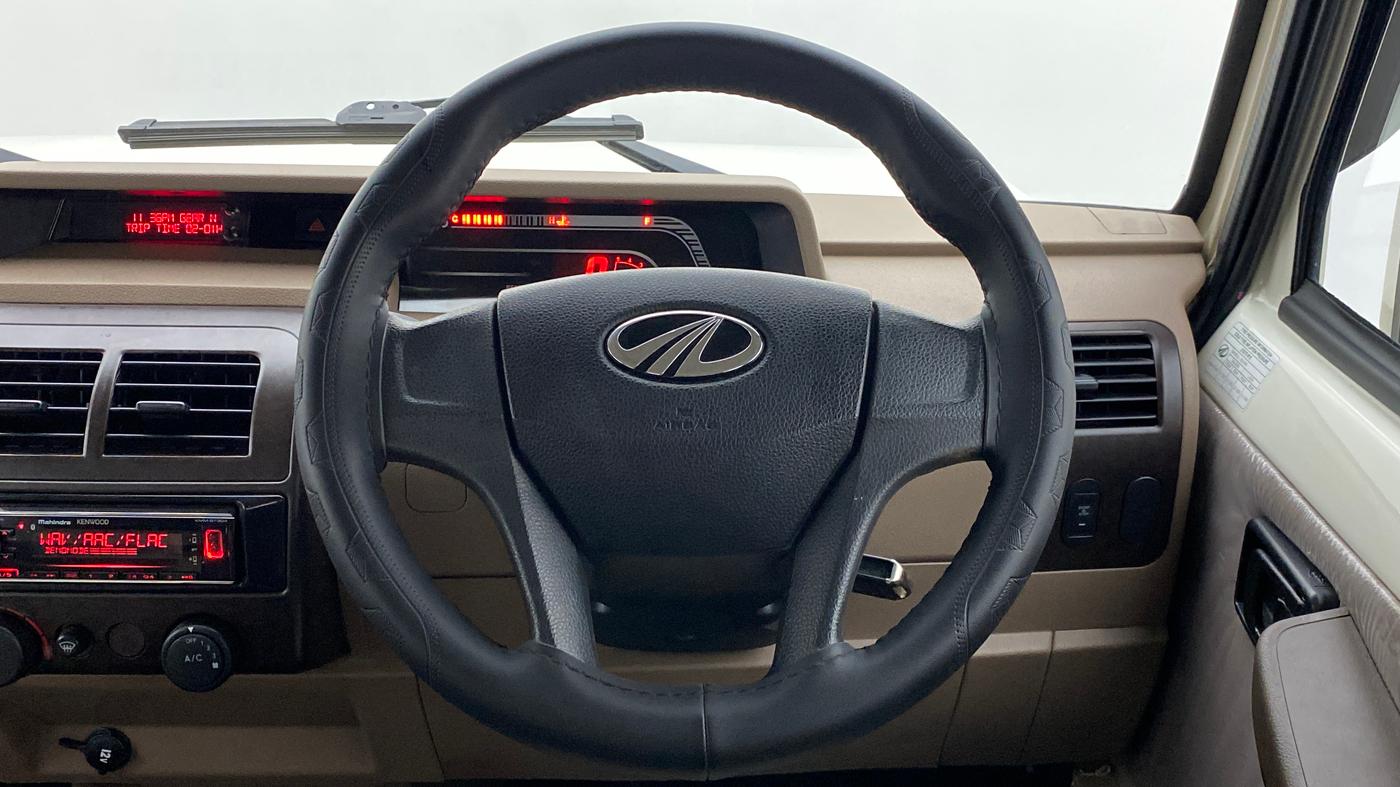 2022 Mahindra Bolero B6 (O), Diesel, Manual, 20,376 km, Steering Wheel Close Up