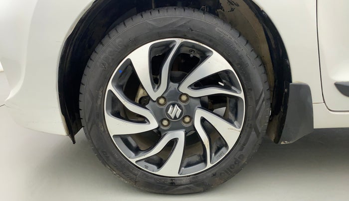 2021 Maruti Baleno ZETA CVT PETROL 1.2, Petrol, Automatic, 14,719 km, Left Front Wheel