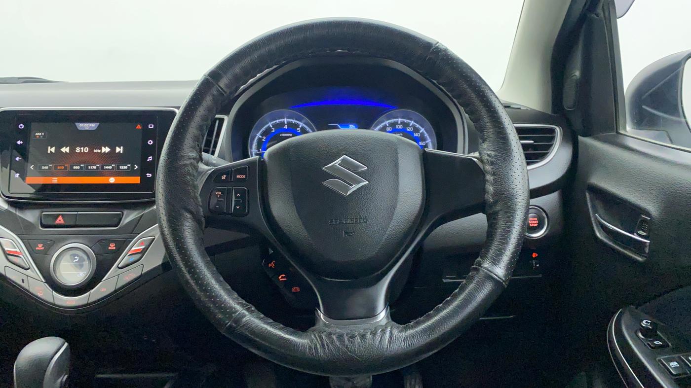 2021 Maruti Baleno ZETA CVT PETROL 1.2, Petrol, Automatic, 14,719 km, Steering Wheel Close Up