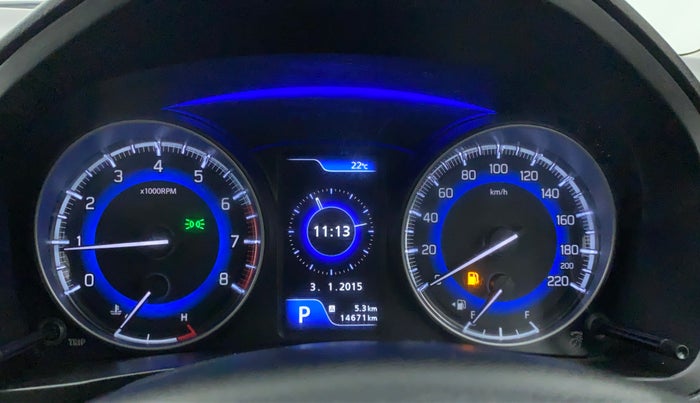 2021 Maruti Baleno ZETA CVT PETROL 1.2, Petrol, Automatic, 14,719 km, Odometer Image