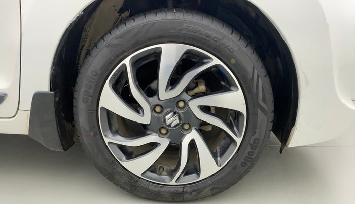 2021 Maruti Baleno ZETA CVT PETROL 1.2, Petrol, Automatic, 14,719 km, Right Front Wheel