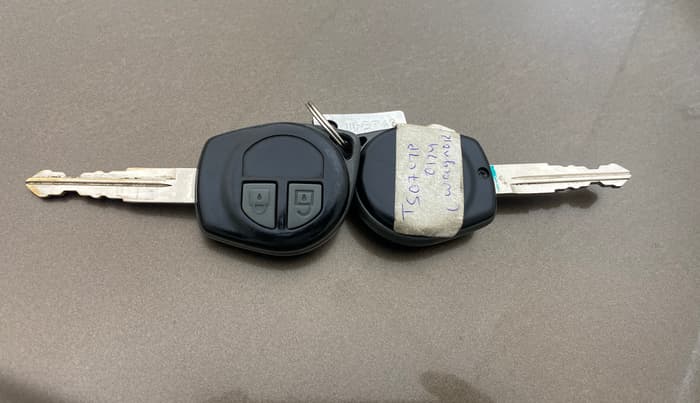 2018 Maruti Wagon R 1.0 VXI, Petrol, Manual, 39,266 km, Key Close Up