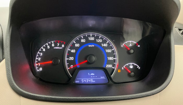 2015 Hyundai Grand i10 SPORTZ 1.2 KAPPA VTVT, Petrol, Manual, 54,303 km, Odometer Image