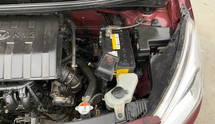 2015 Hyundai Grand i10 SPORTZ 1.2 KAPPA VTVT, Petrol, Manual, 54,303 km, Engine View - Left