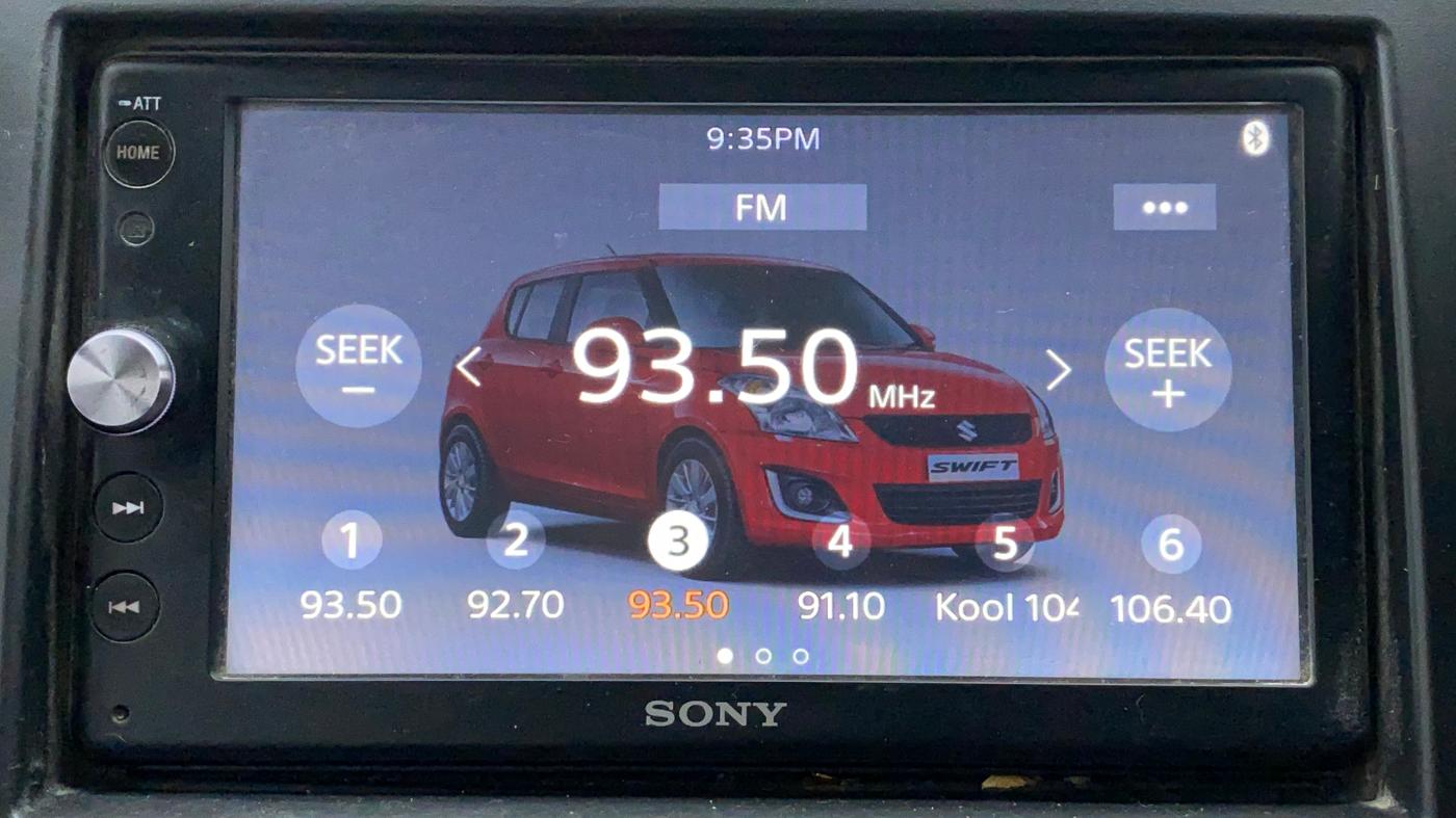 2017 Maruti Swift VXI D, Petrol, Manual, 60,266 km, Infotainment System