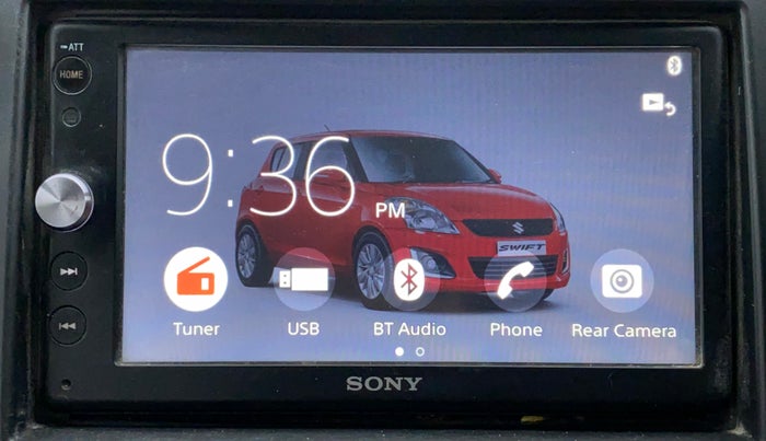 2017 Maruti Swift VXI D, Petrol, Manual, 60,266 km, Touchscreen Infotainment System