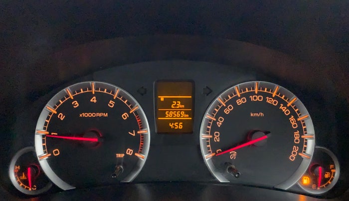 2017 Maruti Swift VXI D, Petrol, Manual, 60,266 km, Odometer Image