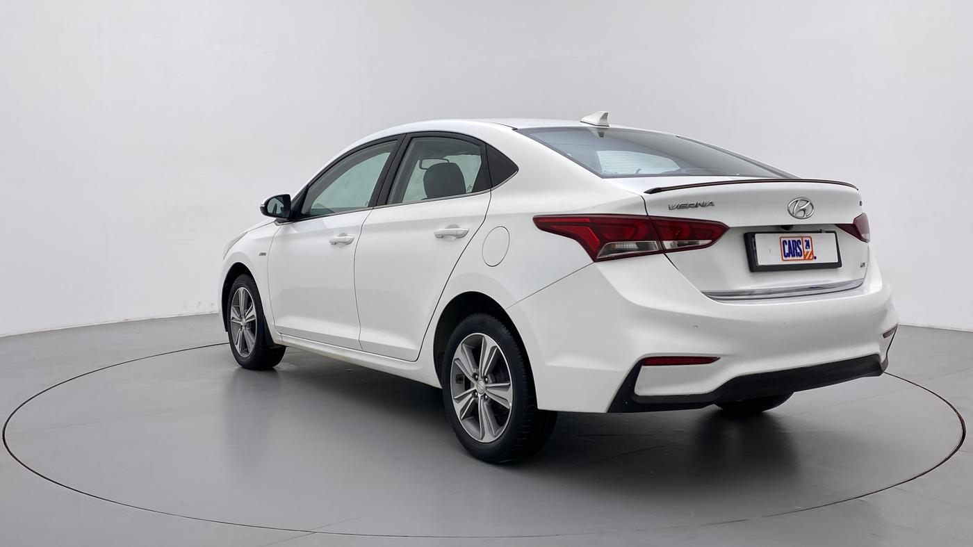 2017 Hyundai Verna 1.6 CRDI SX + AT, Diesel, Automatic, 51,751 km, Left Back Diagonal