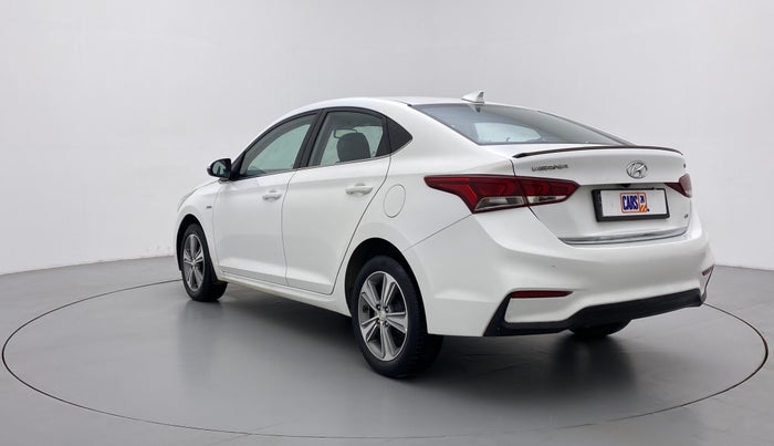 2017 Hyundai Verna 1.6 CRDI SX + AT, Diesel, Automatic, 51,751 km, Left Back Diagonal