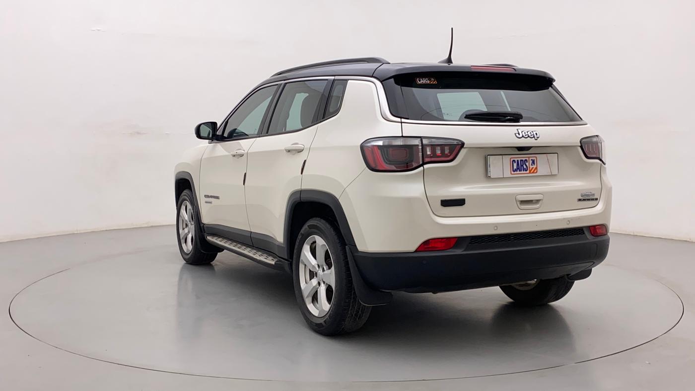 2020 Jeep Compass LONGITUDE PLUS 1.4 PETROL AT, Petrol, Automatic, 55,863 km, Left Back Diagonal