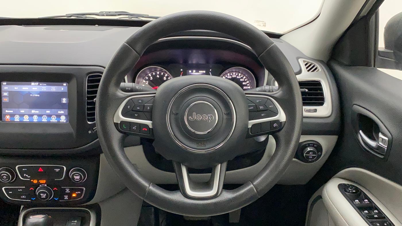 2020 Jeep Compass LONGITUDE PLUS 1.4 PETROL AT, Petrol, Automatic, 55,863 km, Steering Wheel Close Up