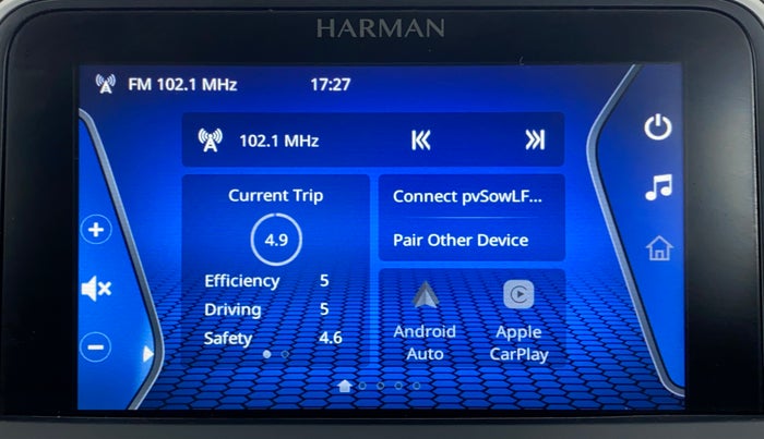 2021 Tata ALTROZ XM+ 1.2 RTN, Petrol, Manual, 8,005 km, Infotainment System
