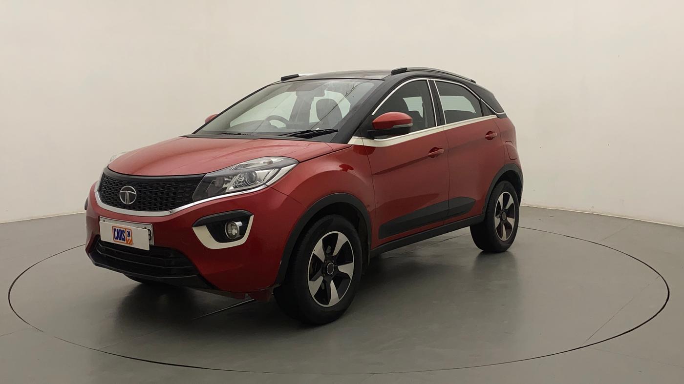 2018 Tata NEXON XZA PLUS DIESEL DUAL TONE, Diesel, Automatic, 1,04,792 km, Left Front Diagonal