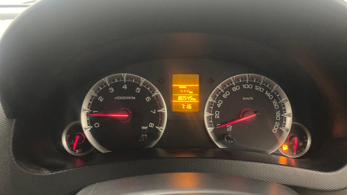 2016 Maruti Swift Dzire VXI (O), Petrol, Manual, 80,922 km, Odometer Image