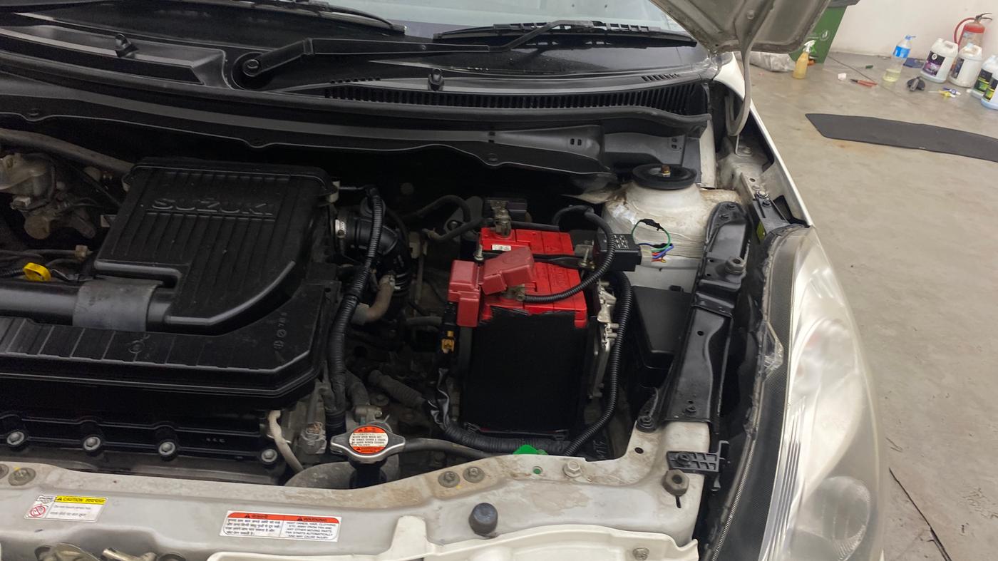 2016 Maruti Swift Dzire VXI (O), Petrol, Manual, 80,922 km, Engine View - Left