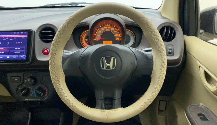 2013 Honda Brio EX MT, Petrol, Manual, 58,287 km, Steering Wheel Close Up