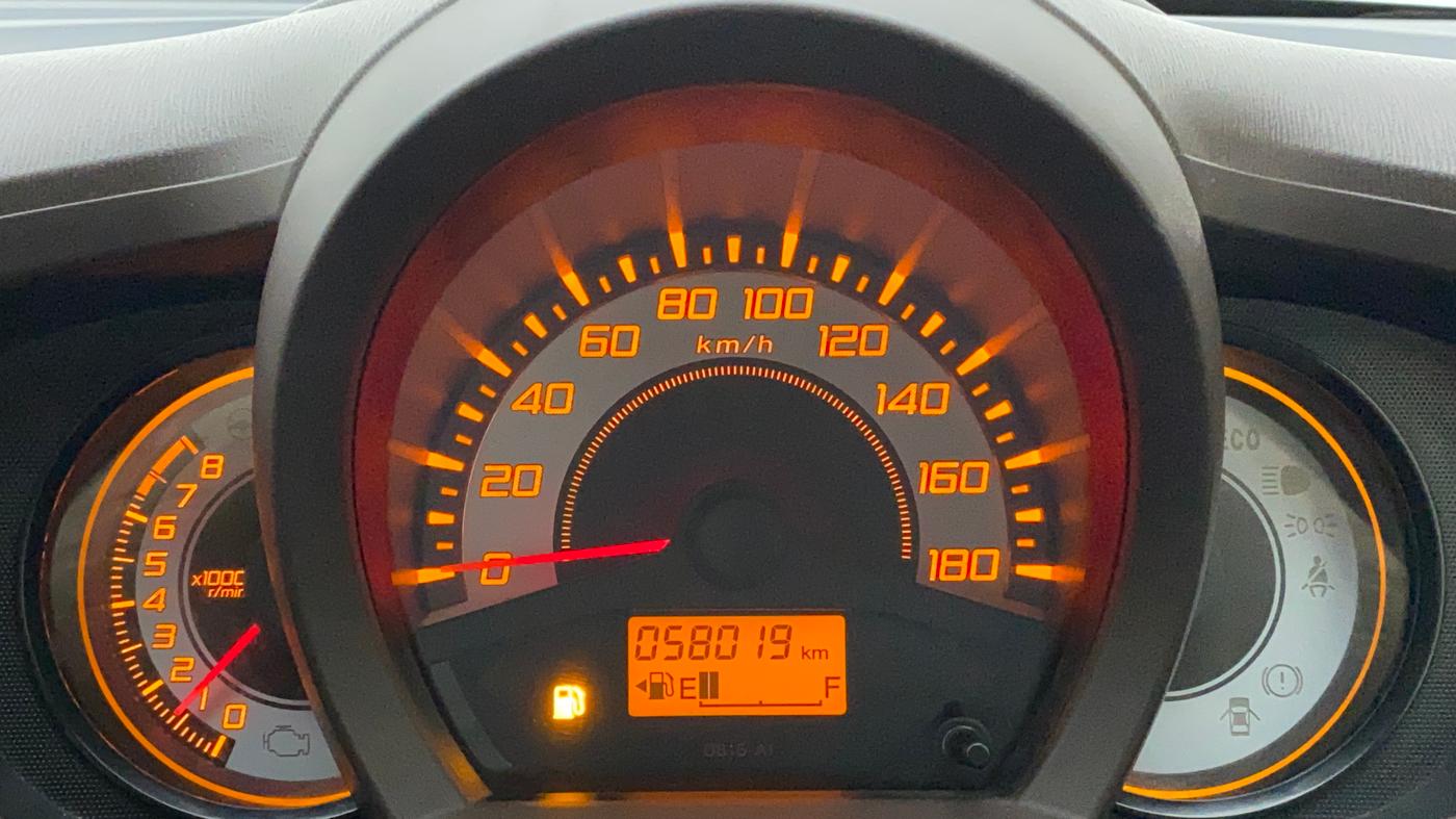 2013 Honda Brio EX MT, Petrol, Manual, 58,287 km, Odometer Image
