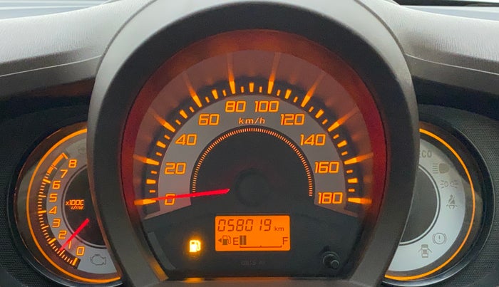 2013 Honda Brio EX MT, Petrol, Manual, 58,287 km, Odometer Image