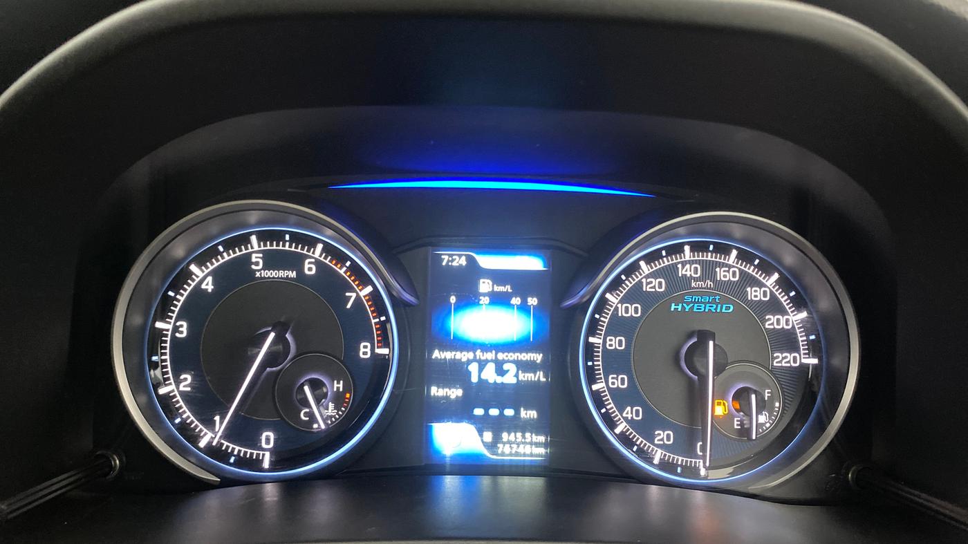 2019 Maruti XL6 ALPHA AT, Petrol, Automatic, 76,744 km, Odometer Image