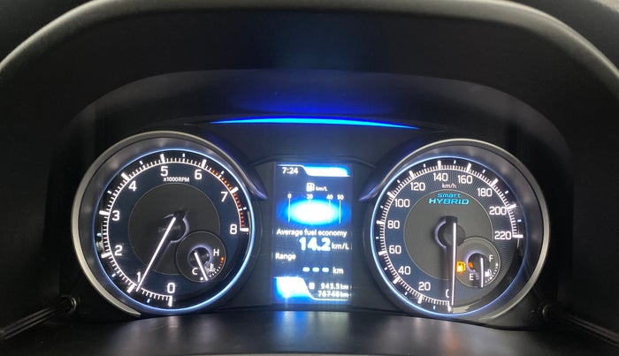 2019 Maruti XL6 ALPHA AT, Petrol, Automatic, 76,744 km, Odometer Image