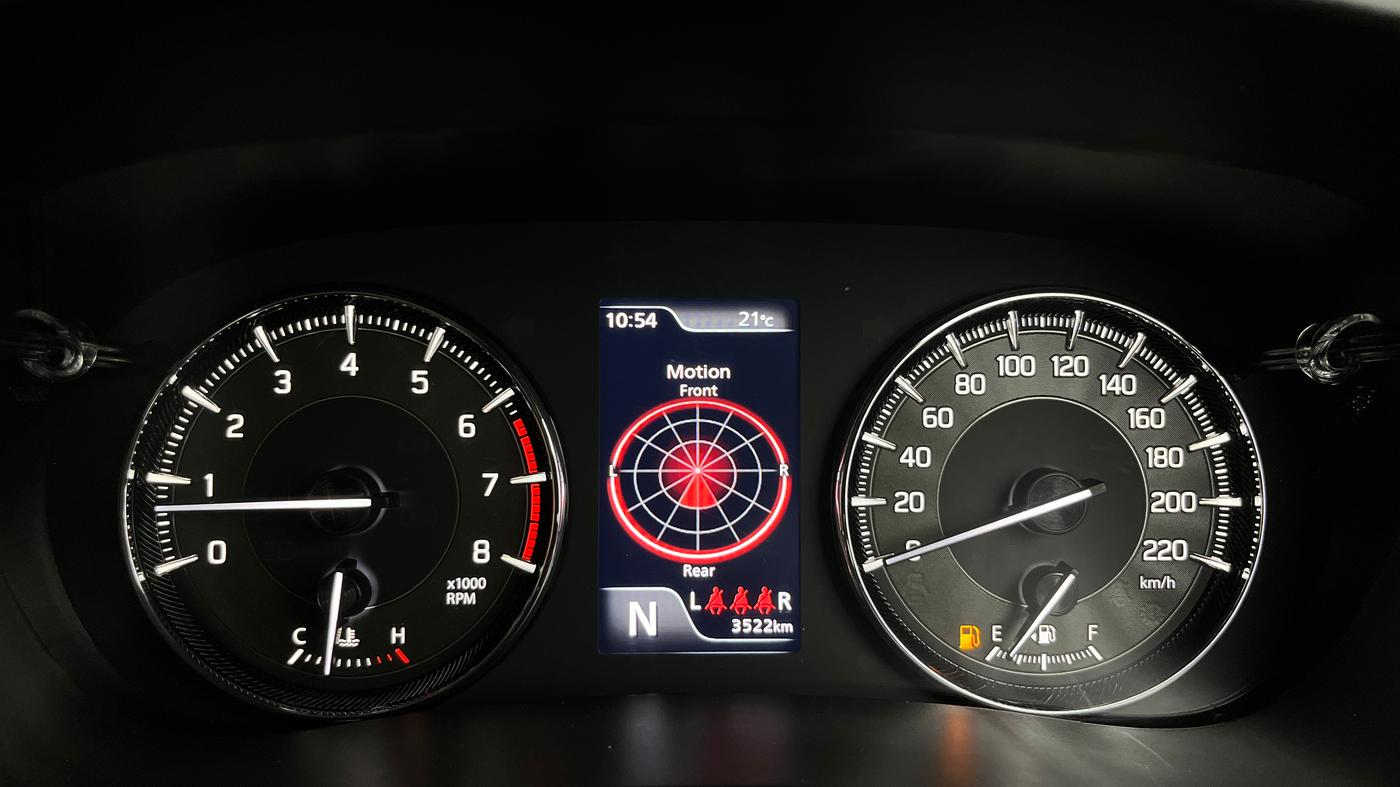 2025 Toyota Glanza G AMT, Petrol, Automatic, 3,519 km, Odometer Image