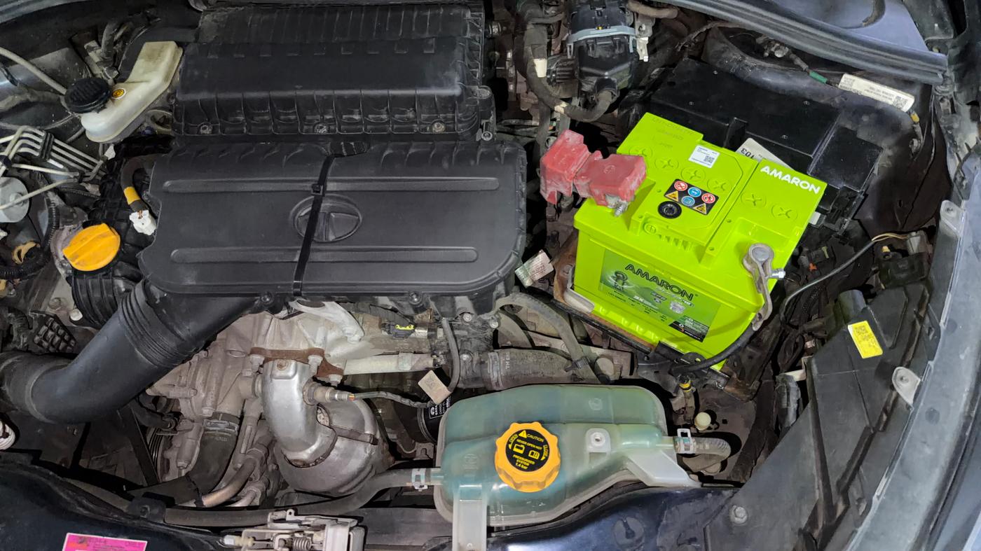 2022 Tata Tiago XZ PLUS CNG, CNG, Manual, 80,793 km, Engine View - Left