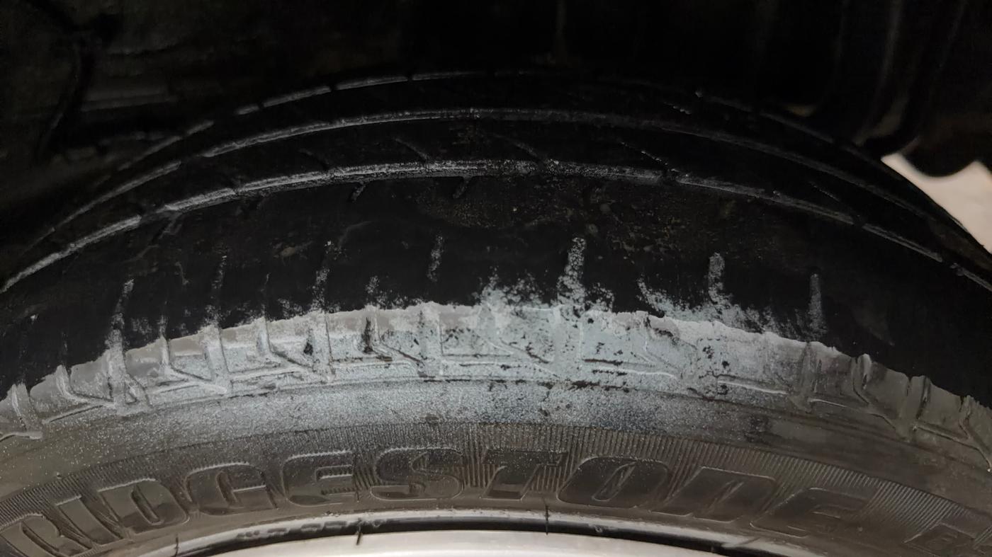 2022 Tata Tiago XZ PLUS CNG, CNG, Manual, 80,793 km, Left Rear Tyre Tread