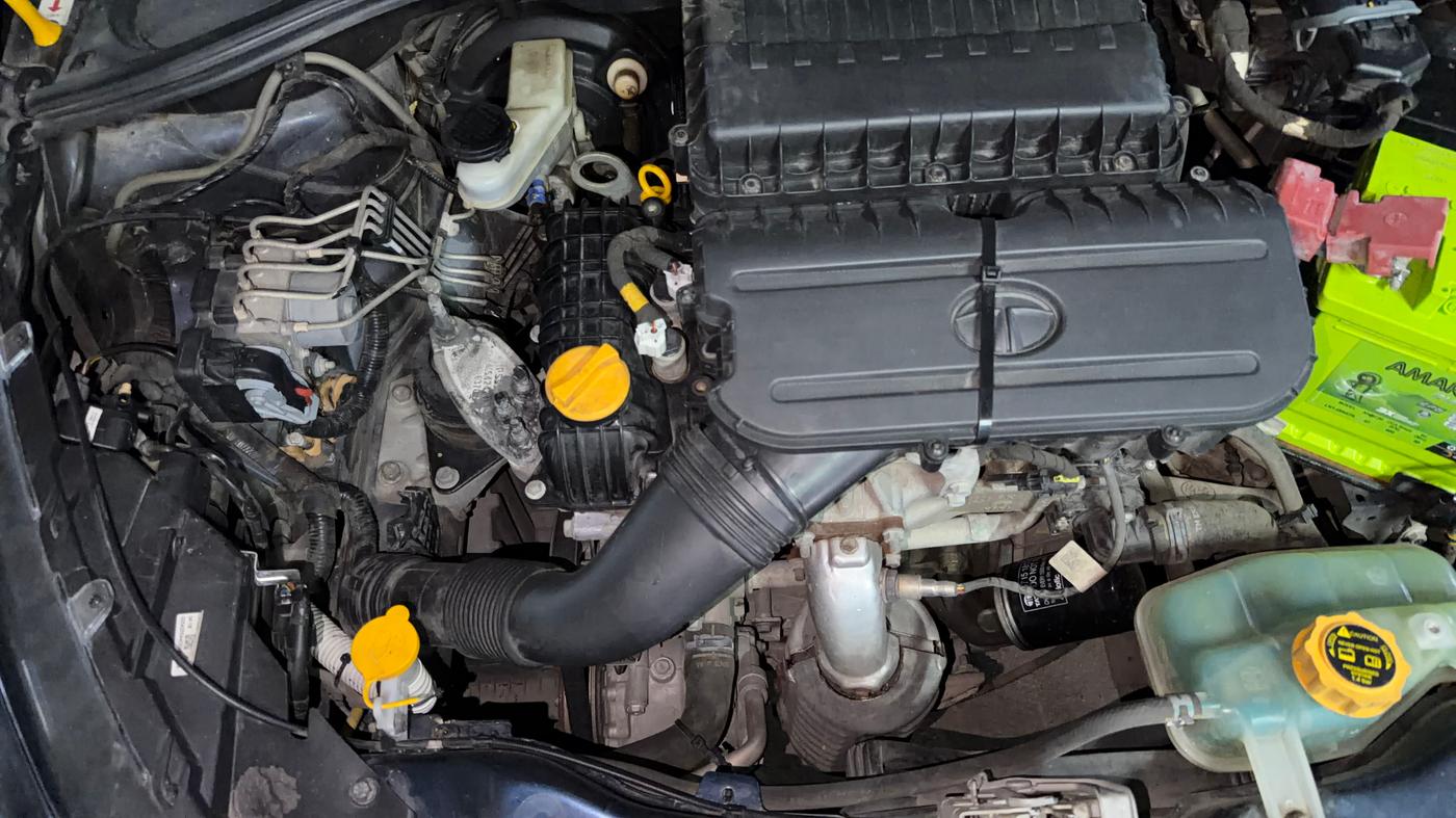 2022 Tata Tiago XZ PLUS CNG, CNG, Manual, 80,793 km, Engine View - Right