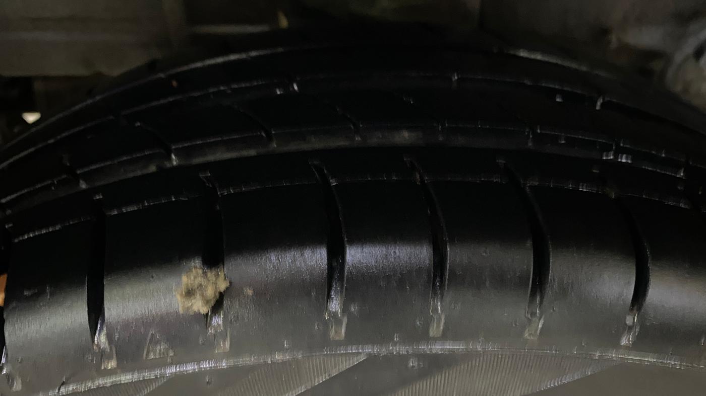 2019 Tata Tiago XT PETROL, Petrol, Manual, 1,08,114 km, Right Rear Tyre Tread