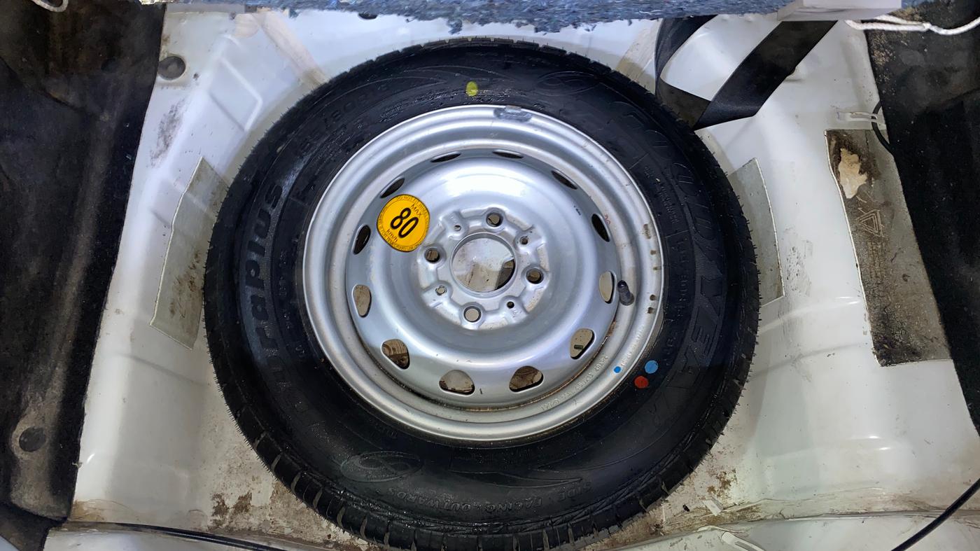 2019 Tata Tiago XT PETROL, Petrol, Manual, 1,08,114 km, Spare Tyre