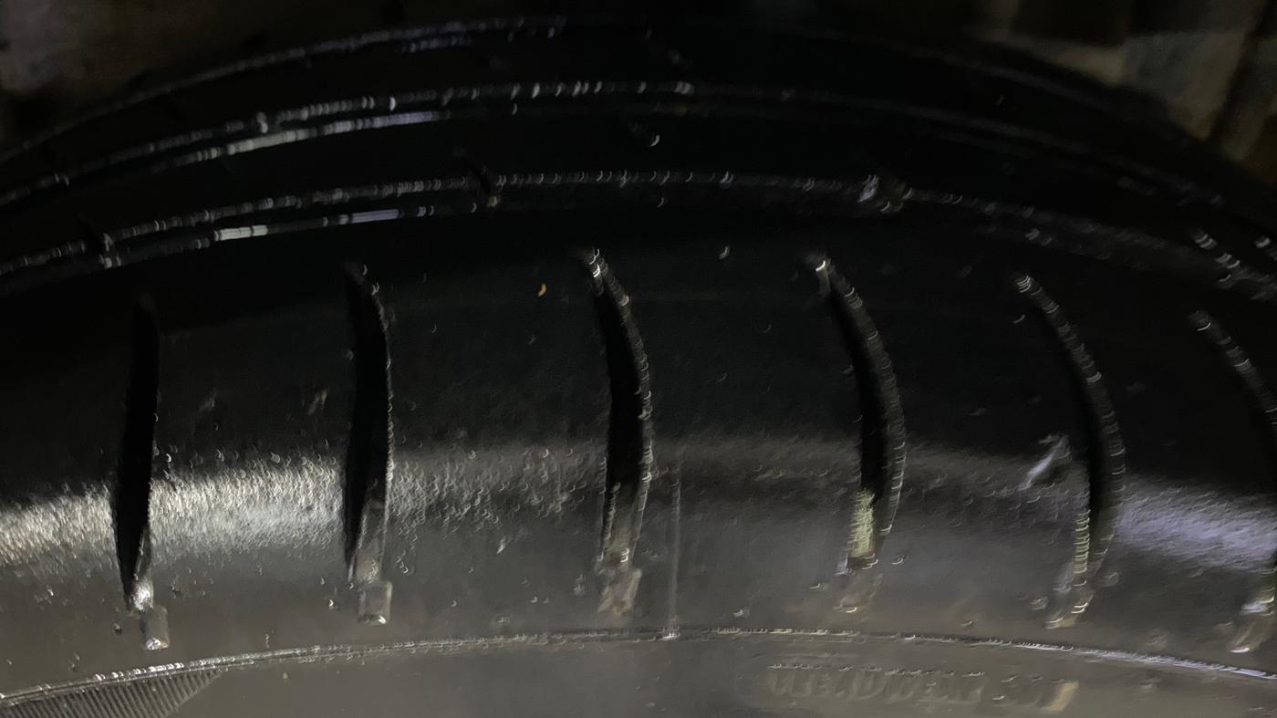 2019 Tata Tiago XT PETROL, Petrol, Manual, 1,08,114 km, Left Rear Tyre Tread
