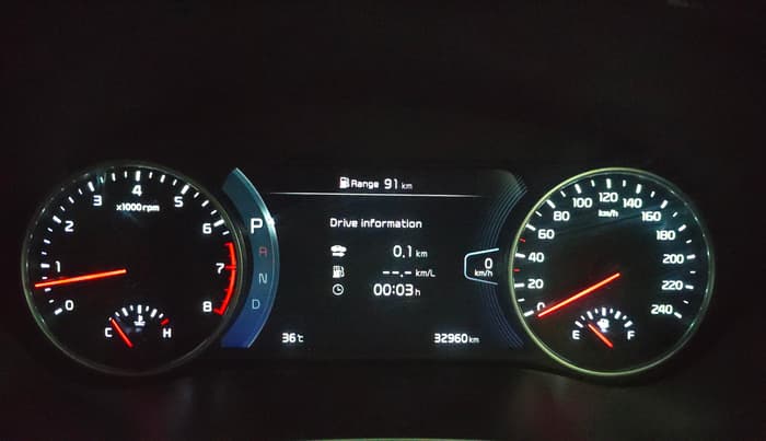 2019 KIA SELTOS GTX PLUS DCT 1.4 PETROL, Petrol, Automatic, 32,960 km, Odometer Image