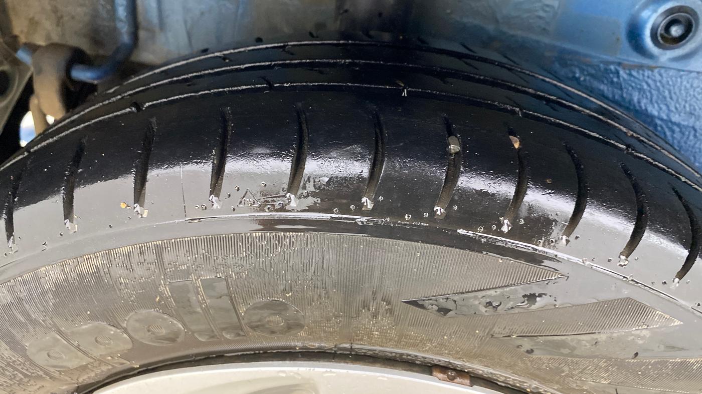 2014 Maruti Celerio VXI AMT, Petrol, Automatic, 58,774 km, Right Rear Tyre Tread