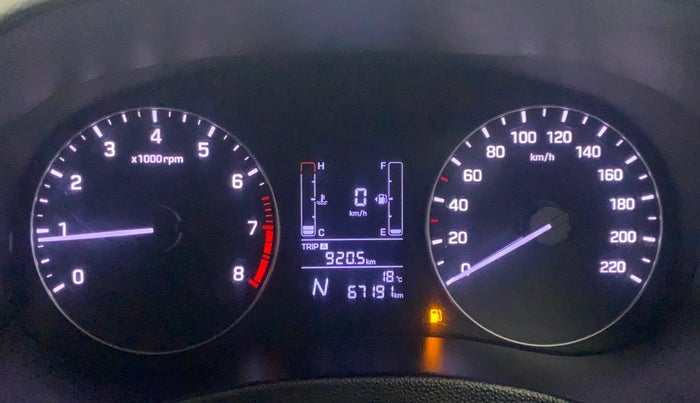 2019 Hyundai Creta SX AT 1.6 PETROL, Petrol, Automatic, 67,200 km, Odometer Image