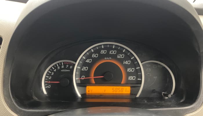 2015 Maruti Wagon R 1.0 VXI, Petrol, Manual, 58,548 km, Odometer Image