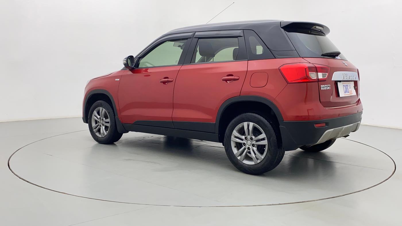 2016 Maruti Vitara Brezza ZDI PLUS DUAL TONE, Diesel, Manual, 1,11,377 km, Left Back Diagonal (45- Degree) View