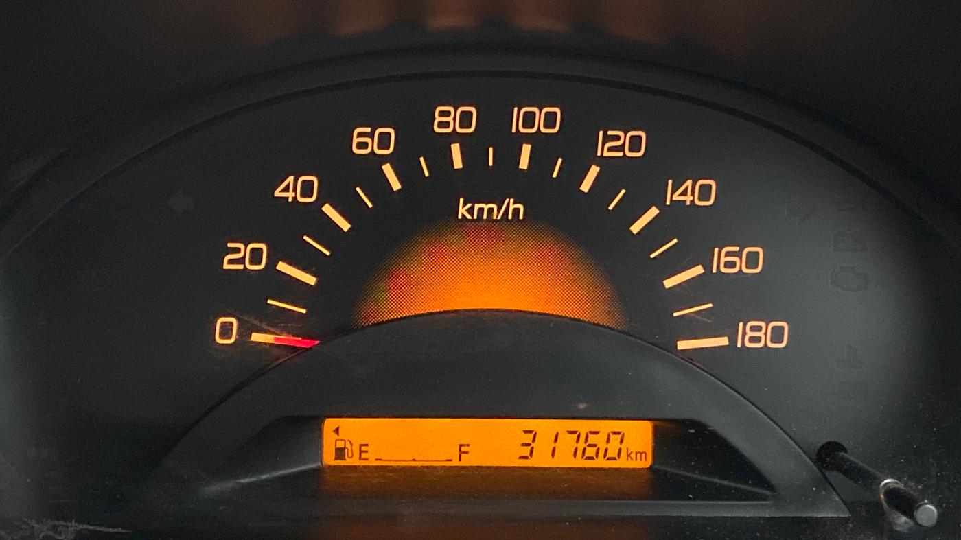 2017 Maruti Wagon R 1.0 LXI CNG, CNG, Manual, 31,759 km, Odometer Image