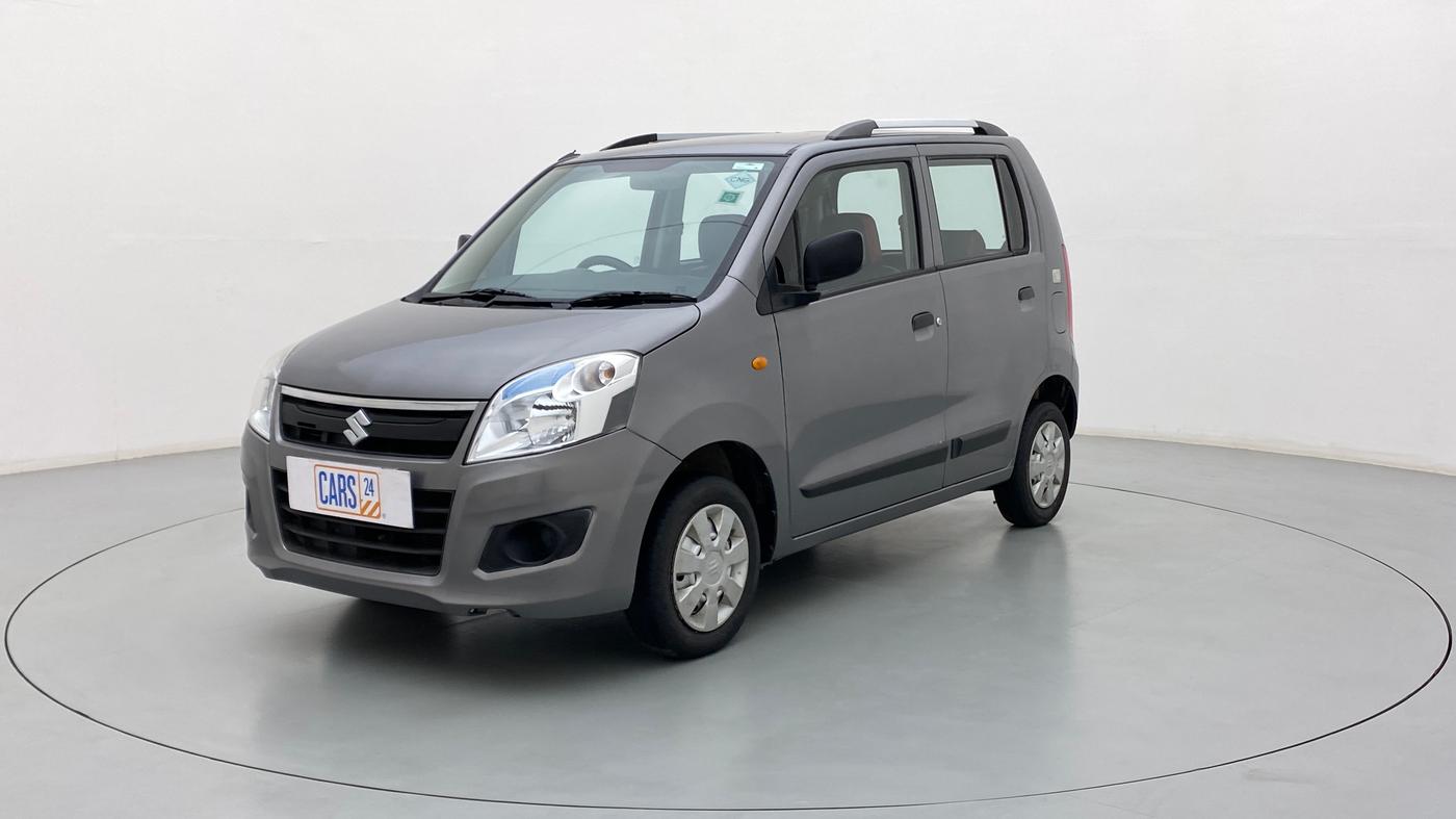 2017 Maruti Wagon R 1.0 LXI CNG, CNG, Manual, 31,759 km, Left Front Diagonal